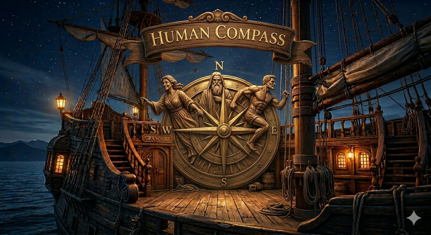 Human Compass course visual