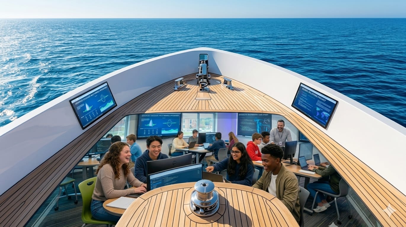 The Deck course visual